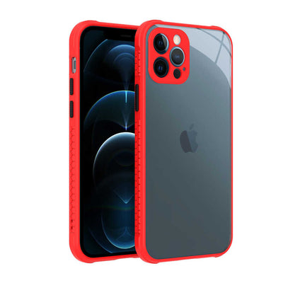 Apple iPhone 12 Pro Kılıf Zore Kaff Kapak Kırmızı