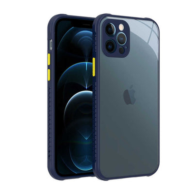Apple iPhone 12 Pro Kılıf Zore Kaff Kapak Lacivert