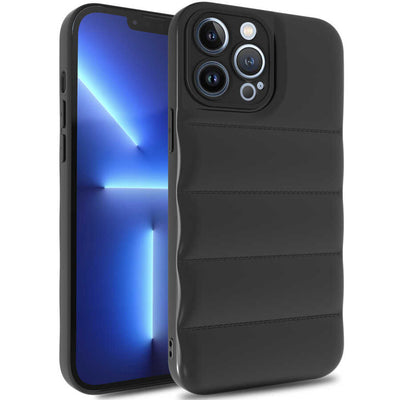 Apple iPhone 12 Pro Kılıf Zore Kasis Kapak Siyah