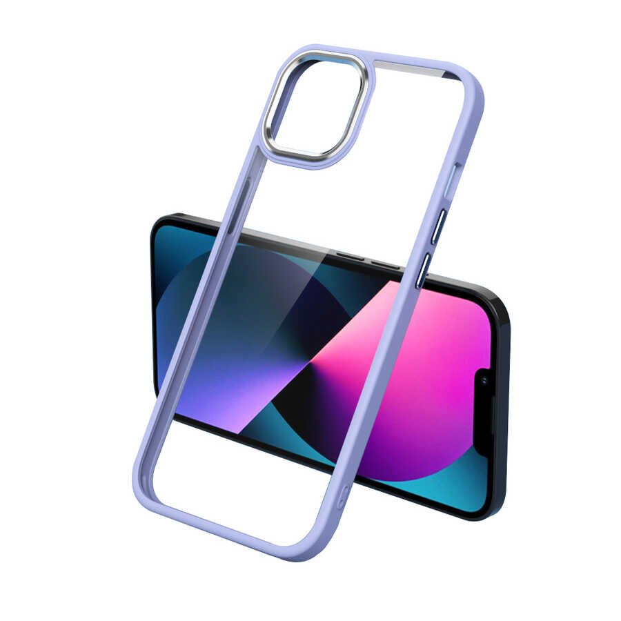 Apple iPhone 12 Pro Kılıf Zore Krom Kapak