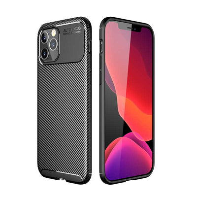 Apple iPhone 12 Pro Kılıf Zore Negro Silikon Kapak Siyah