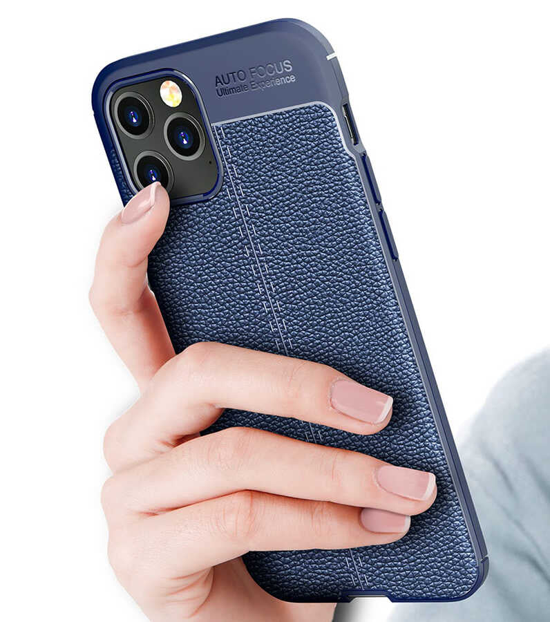 Apple iPhone 12 Pro Kılıf Zore Niss Silikon Kapak Siyah