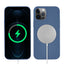 Apple iPhone 12 Pro Kılıf Zore Silksafe Wireless Kapak Mavi