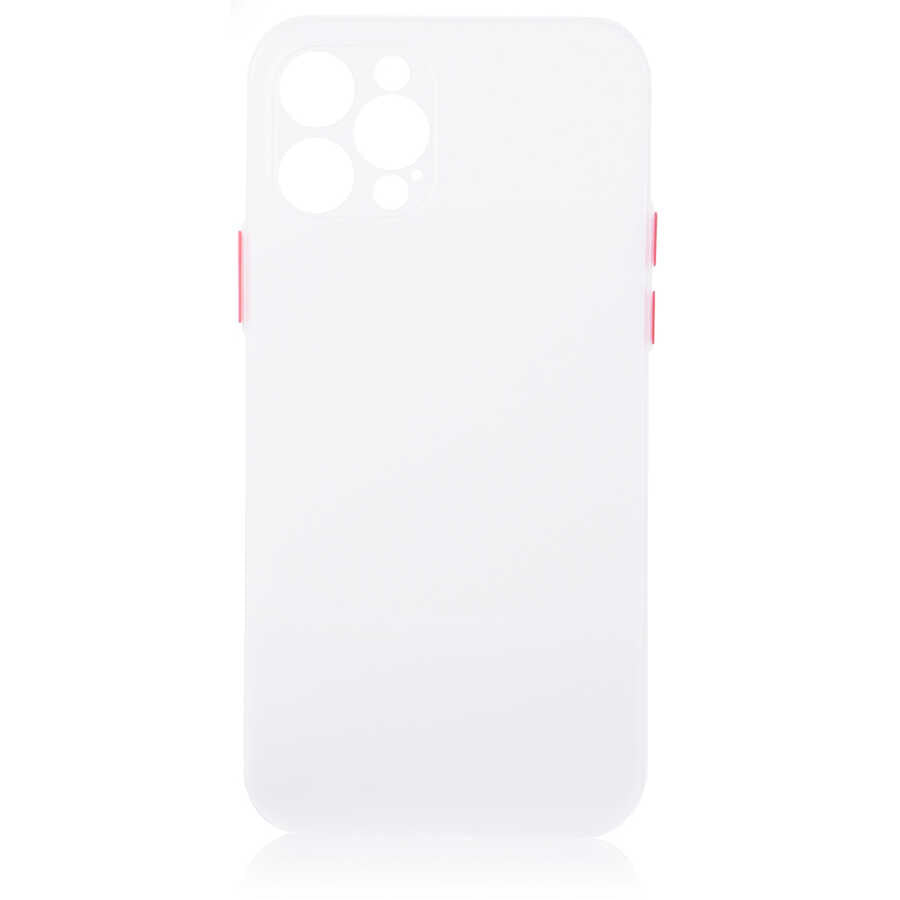 Apple iPhone 12 Pro Kılıf Zore Slims Kapak Renksiz