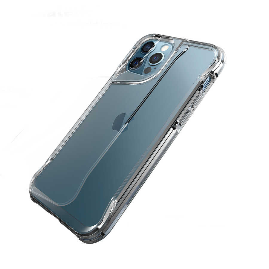 Apple iPhone 12 Pro Kılıf Zore T-Max Kapak Renksiz