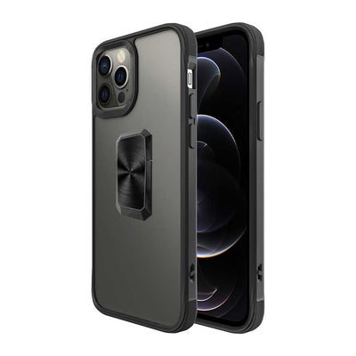 Apple iPhone 12 Pro Kılıf Zore V-Bax Kapak Siyah