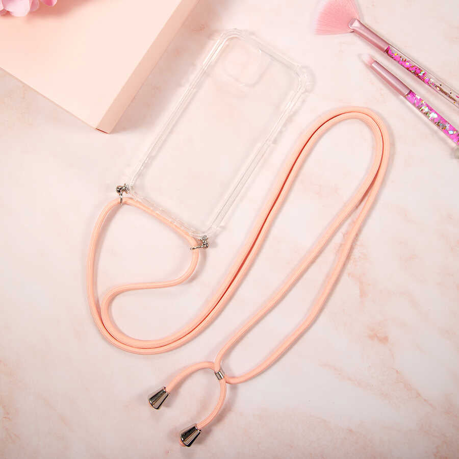 Apple iPhone 12 Pro Kılıf Zore X-Rop Kapak Renksiz