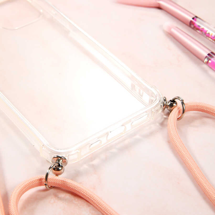 Apple iPhone 12 Pro Kılıf Zore X-Rop Kapak Renksiz