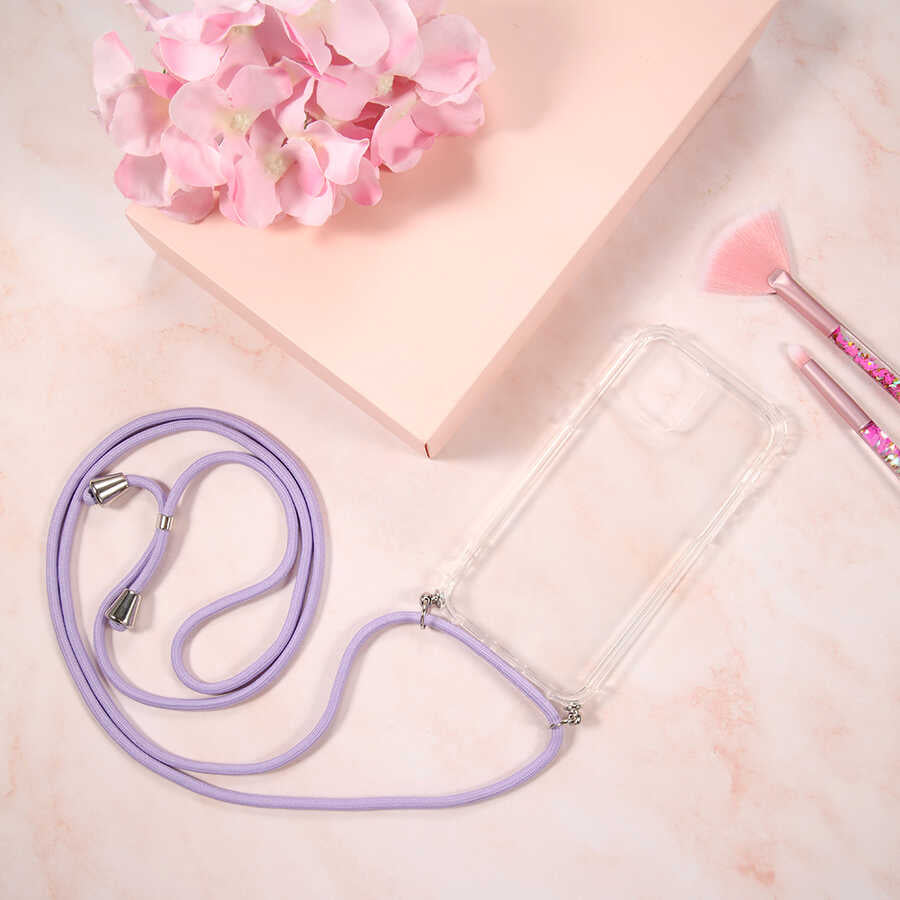 Apple iPhone 12 Pro Kılıf Zore X-Rop Kapak Renksiz