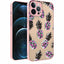 Apple iPhone 12 Pro Max Kılıf Desenli Kamera Korumalı Parlak Zore Nora Kapak