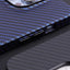 Apple iPhone 12 Pro Max Kılıf Karbon Fiber Tasarımlı Zore Karbono Kapak Koyu Yeşil