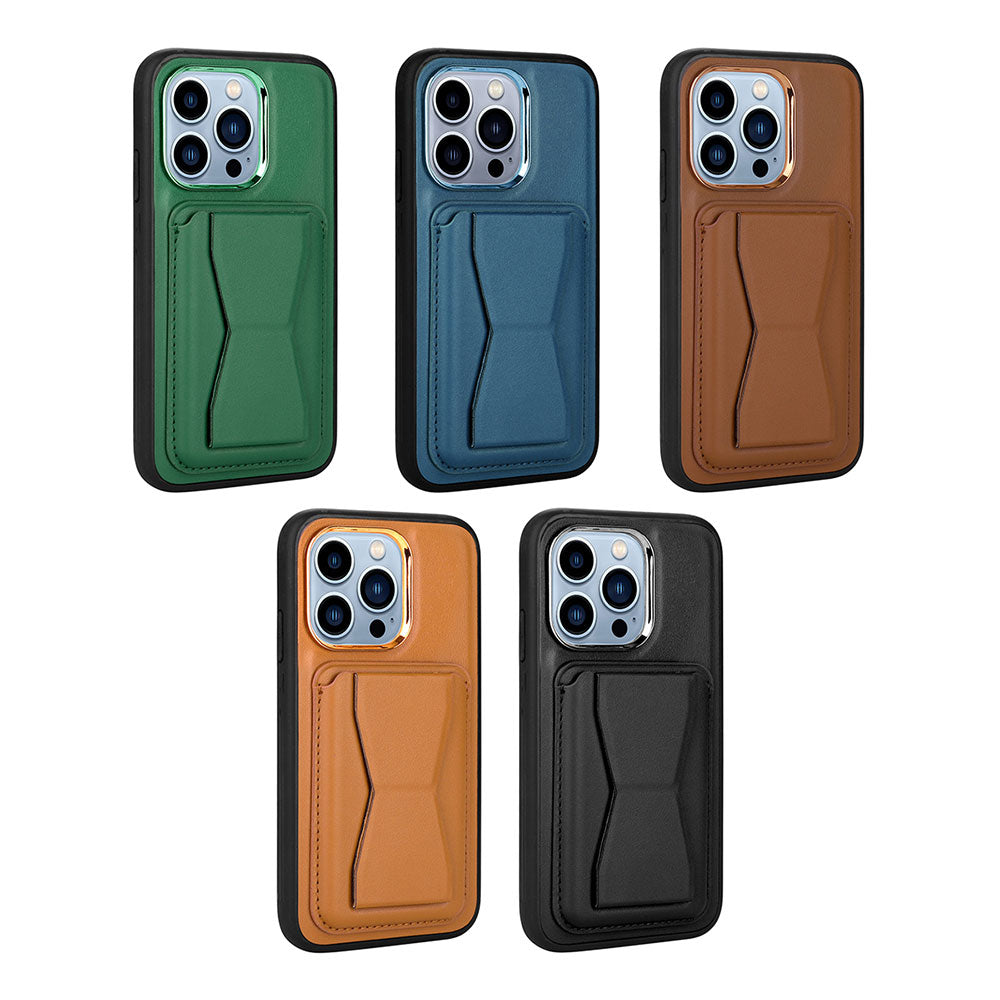 Apple iPhone 12 Pro Max Kılıf Kartlıklı Standlı Pu Deri Zore Memo Kapak Lacivert