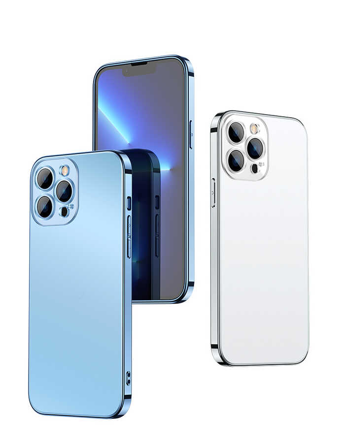 Apple iPhone 12 Pro Max Kılıf Zore Bobo Kapak Gold