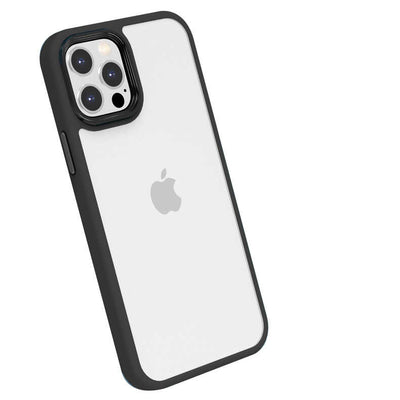 Apple iPhone 12 Pro Max Kılıf Zore Cann Kapak Siyah