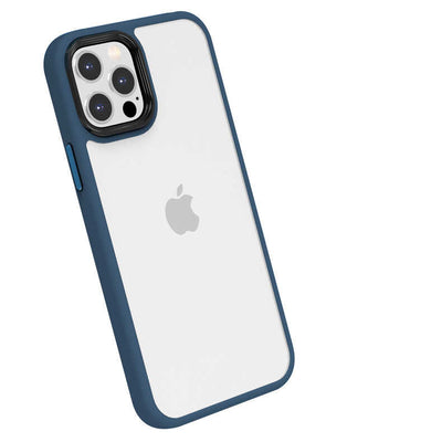 Apple iPhone 12 Pro Max Kılıf Zore Cann Kapak Mavi