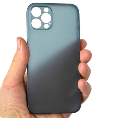 Apple iPhone 12 Pro Max Kılıf Zore Eko PP Kapak Saks Mavi