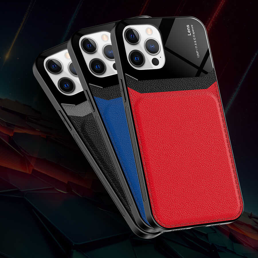 Apple iPhone 12 Pro Max Kılıf Zore Emiks Kapak Siyah