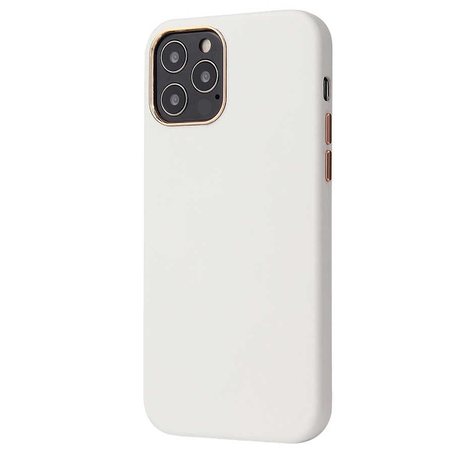 Apple iPhone 12 Pro Max Kılıf Zore Eyzi Kapak Beyaz