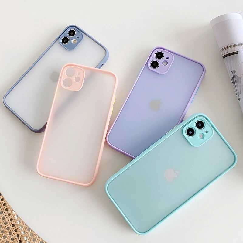 Apple iPhone 12 Pro Max Kılıf Zore Hux Kapak Turkuaz