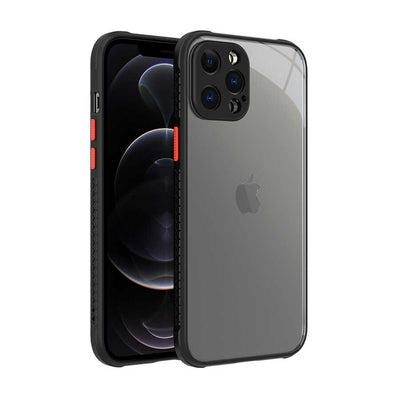 Apple iPhone 12 Pro Max Kılıf Zore Kaff Kapak Siyah