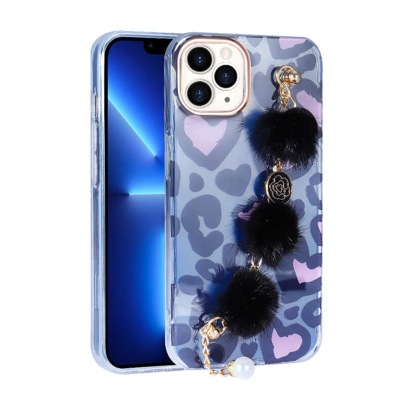 Apple iPhone 12 Pro Max Kılıf Zore Kaos Kapak Siyah