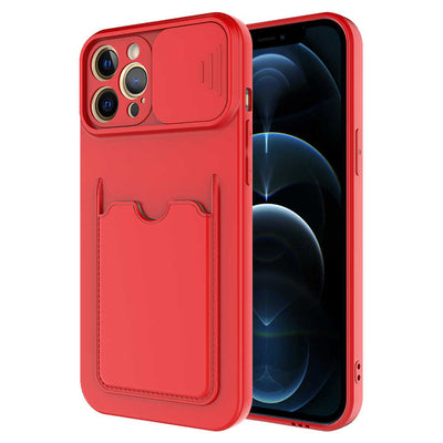 Apple iPhone 12 Pro Max Kılıf Zore Kartix Kapak Siyah