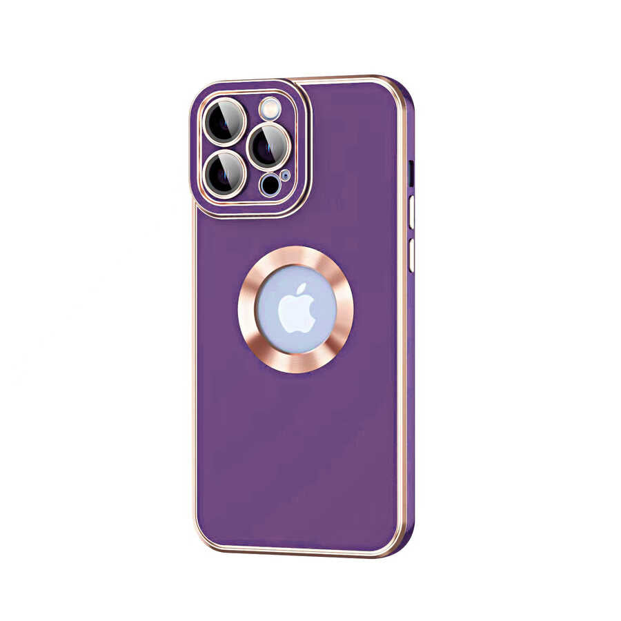 Apple iPhone 12 Pro Max Kılıf Zore Kongo Kapak Koyu Mor