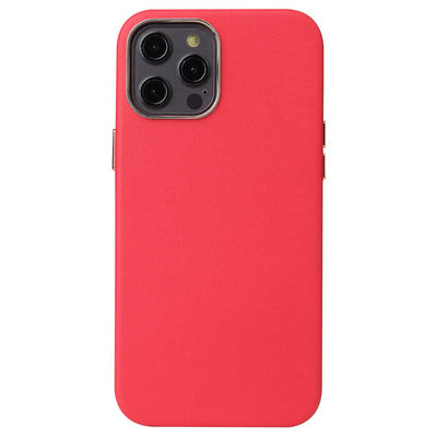 Apple iPhone 12 Pro Max Kılıf Zore Leathersafe Wireless Kapak Siyah