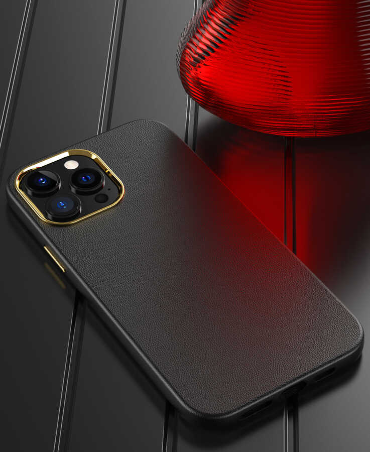 Apple iPhone 12 Pro Max Kılıf Zore Natura Kapak Kırmızı