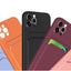 Apple iPhone 12 Pro Max Kılıf Zore Ofix Kapak Pembe