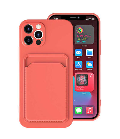 Apple iPhone 12 Pro Max Kılıf Zore Ofix Kapak Koyu Turuncu