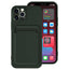 Apple iPhone 12 Pro Max Kılıf Zore Ofix Kapak Koyu Yeşil