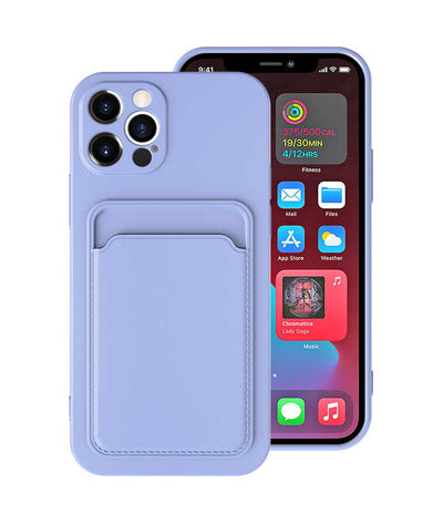 Apple iPhone 12 Pro Max Kılıf Zore Ofix Kapak Lila