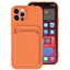 Apple iPhone 12 Pro Max Kılıf Zore Ofix Kapak Turuncu