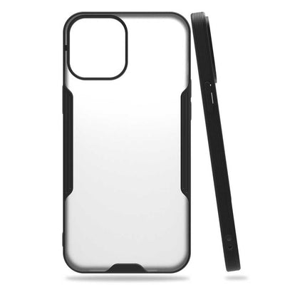 Apple iPhone 12 Pro Max Kılıf Zore Parfe Kapak Siyah