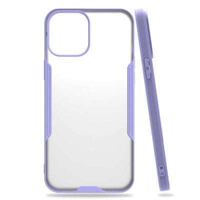 Apple iPhone 12 Pro Max Kılıf Zore Parfe Kapak Mor