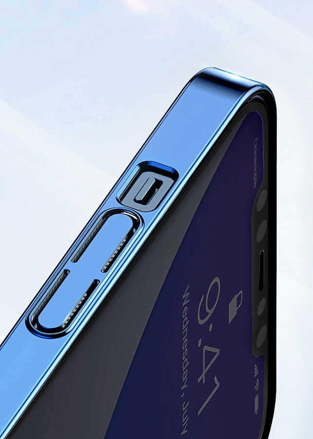 Apple iPhone 12 Pro Max Kılıf Zore Pixel Kapak Açık Mor
