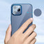 Apple iPhone 12 Pro Max Kılıf Zore Pixel Kapak Lacivert