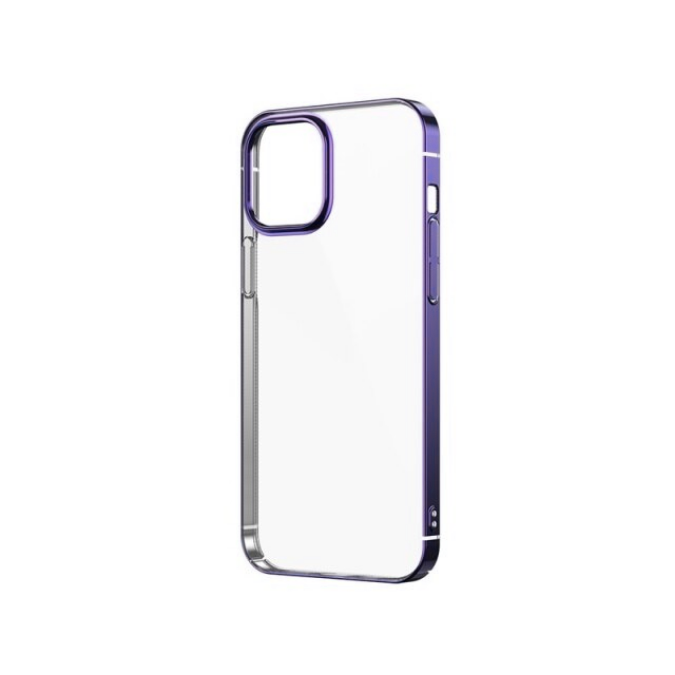 Apple iPhone 12 Pro Max Kılıf Zore Pixel Kapak Açık Mor