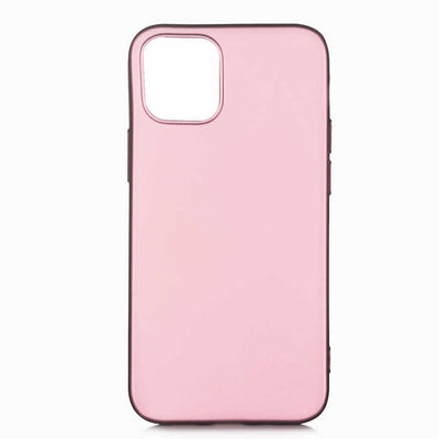 Apple iPhone 12 Pro Max Kılıf Zore Premier Silikon Kapak Rose Gold