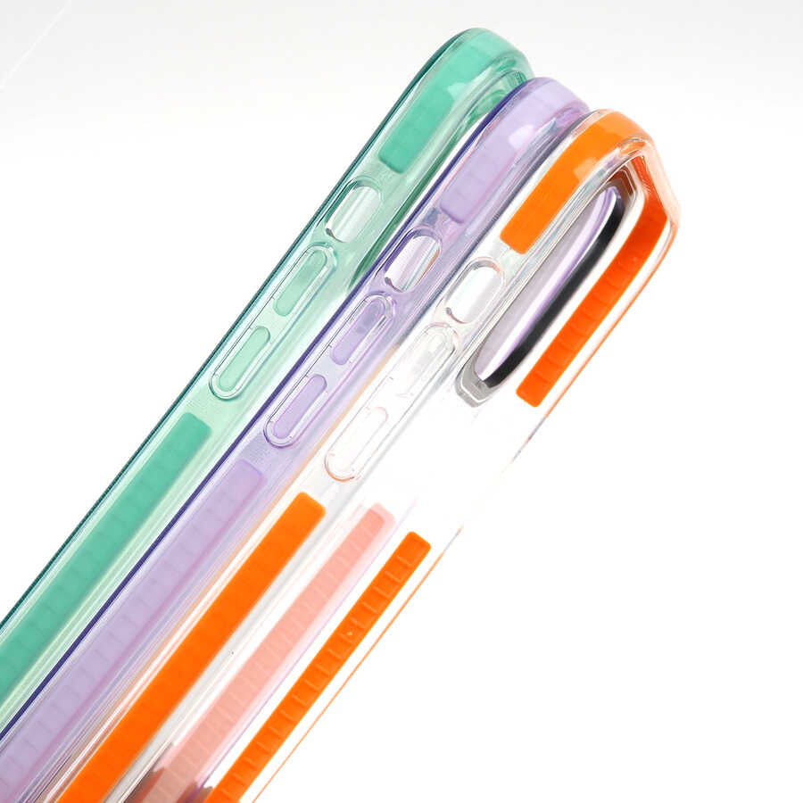 Apple iPhone 12 Pro Max Kılıf Zore Punto Kapak Pembe