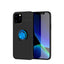 Apple iPhone 12 Pro Max Kılıf Zore Ravel Silikon Kapak Siyah