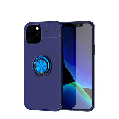 Apple iPhone 12 Pro Max Kılıf Zore Ravel Silikon Kapak Mavi