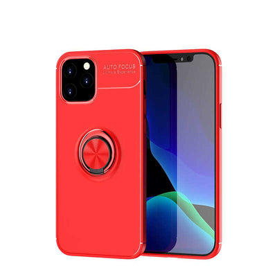 Apple iPhone 12 Pro Max Kılıf Zore Ravel Silikon Kapak Kırmızı