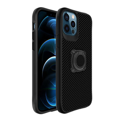 Apple iPhone 12 Pro Max Kılıf Zore Timo Kapak Siyah