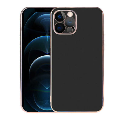 Apple iPhone 12 Pro Max Kılıf Zore Viyana Kapak Siyah