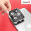 Apple iPhone 12 Pro Max Zore CL-12 Premium Safir Parmak İzi Bırakmayan Anti-Reflective Kamera Lens Koruyucu Mavi