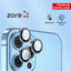 Apple iPhone 12 Pro Max Zore CL-12 Premium Safir Parmak İzi Bırakmayan Anti-Reflective Kamera Lens Koruyucu Yeşil