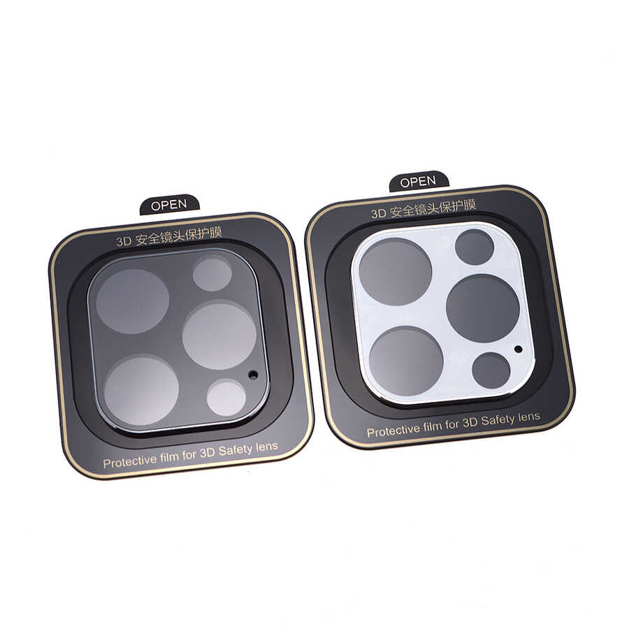 Apple iPhone 12 Pro Max Zore Kamera Koruyucu Gold