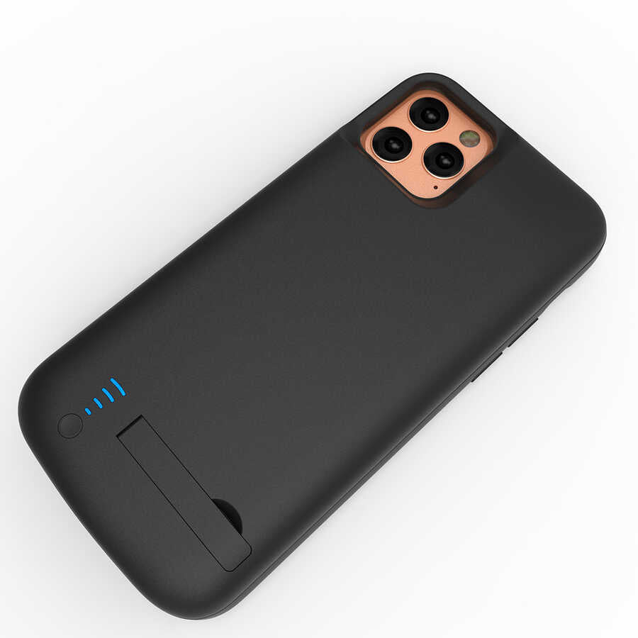 Apple iPhone 12 Pro Max Zore Şarjlı Kılıf Siyah